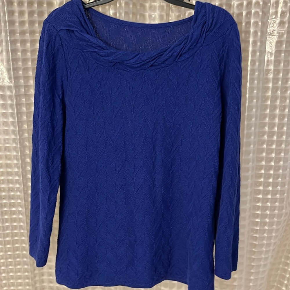 Blue sweater